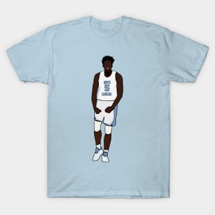 Nassir Little Celebration - University of North Carolina College NCAA Basketball T-Shirt